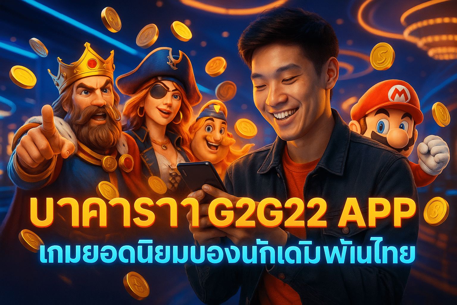 บาคาร่า G2G22 APP เกมยอดนิยมของนักเดิมพันไทย