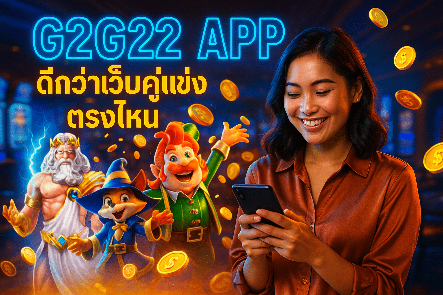 G2G22 APP ดีกว่าเว็บคู่แข่งตรงไหน